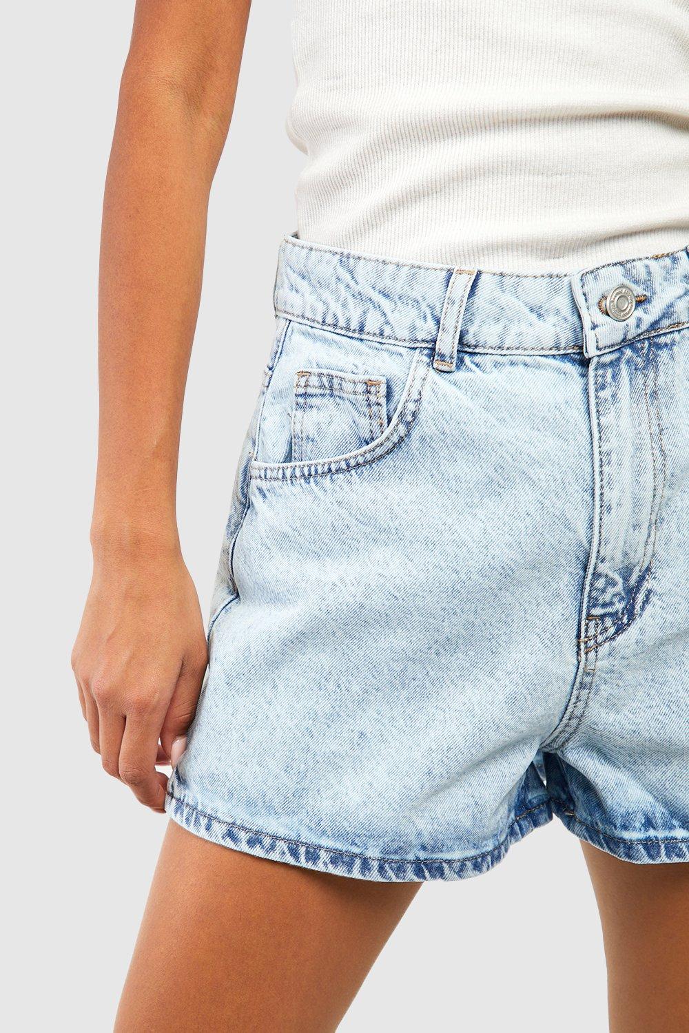 Bermuda high waisted store denim shorts